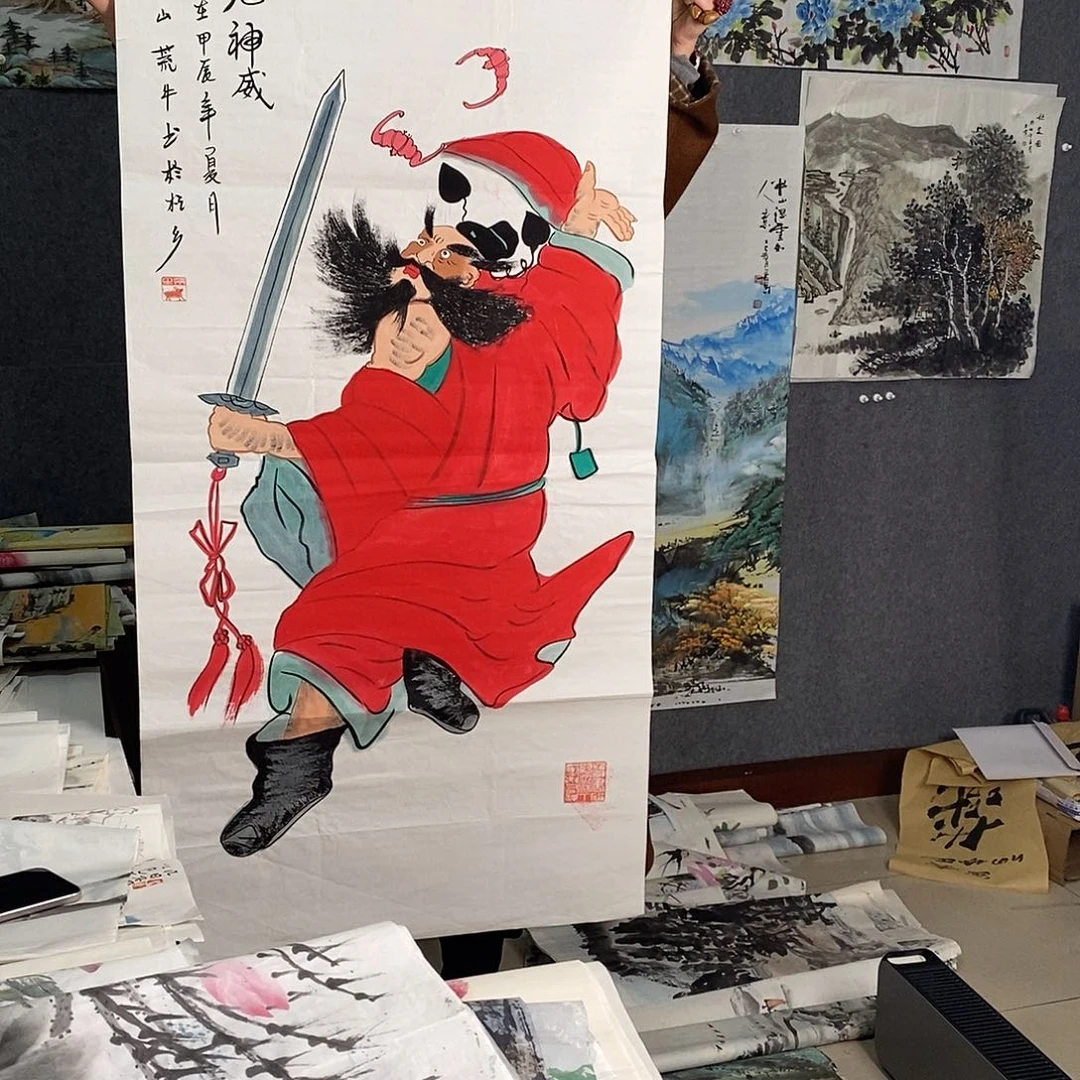 国画手写手绘国画作品101