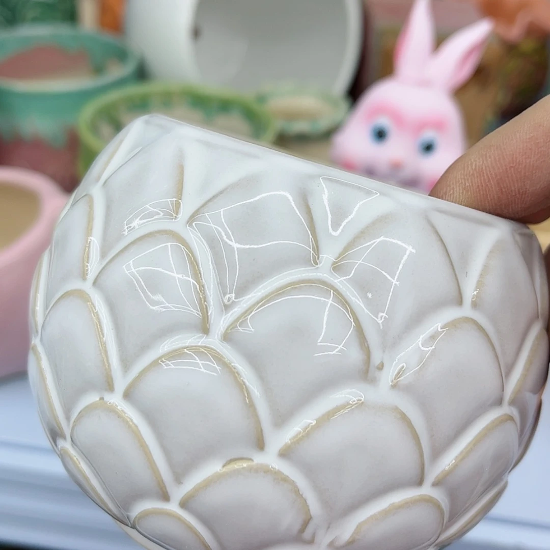 【闪购商品】陶瓷多肉绿植陶瓷花盆