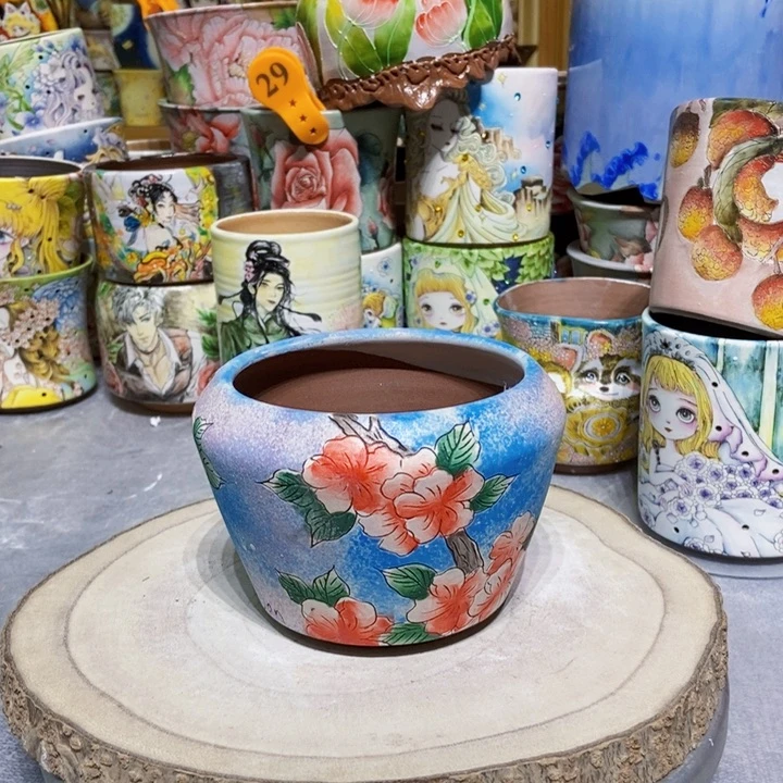 景德镇艺术手绘作品