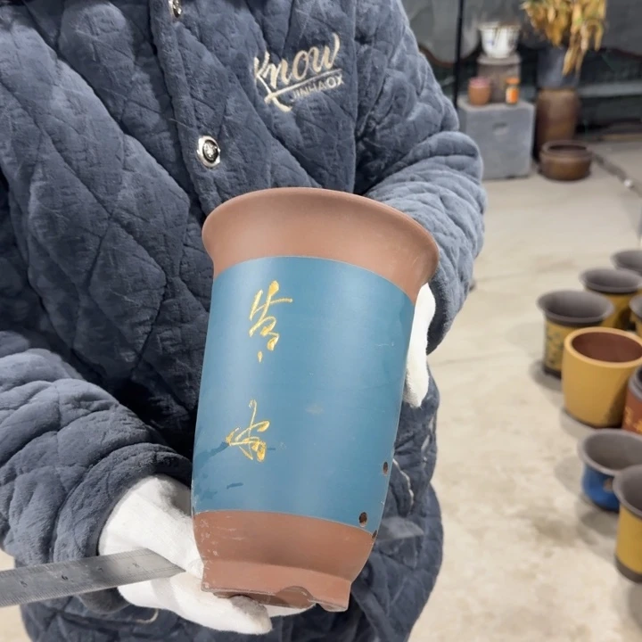 紫砂花盆紫砂花盆口径16