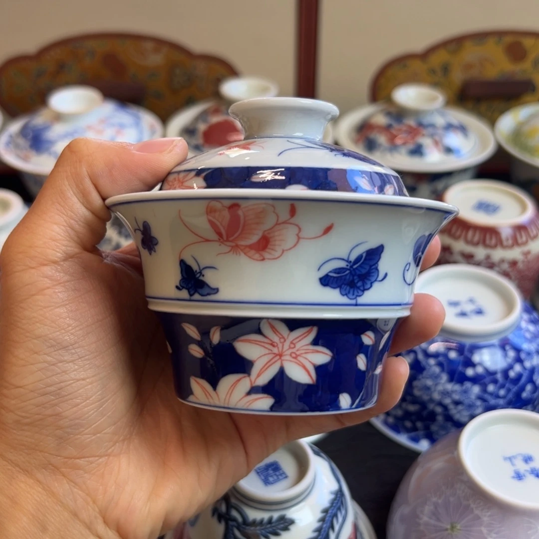 唐庐蝴蝶百合竹节