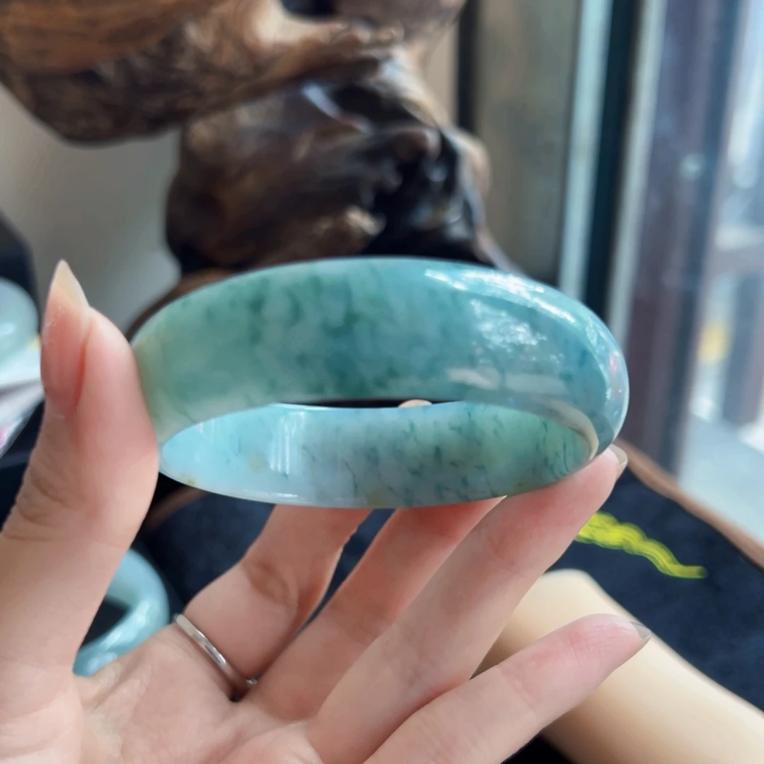未镶嵌手镯翡翠59mmm