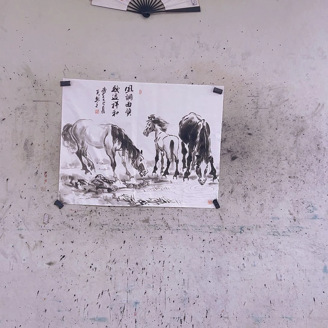 古***静国画三尺90x70cmcm
