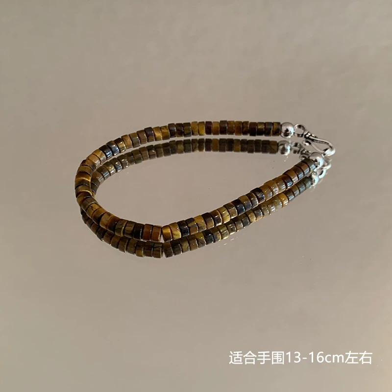 合金莫桑石手链 小众气质百搭甜美简约温柔手链8975-05