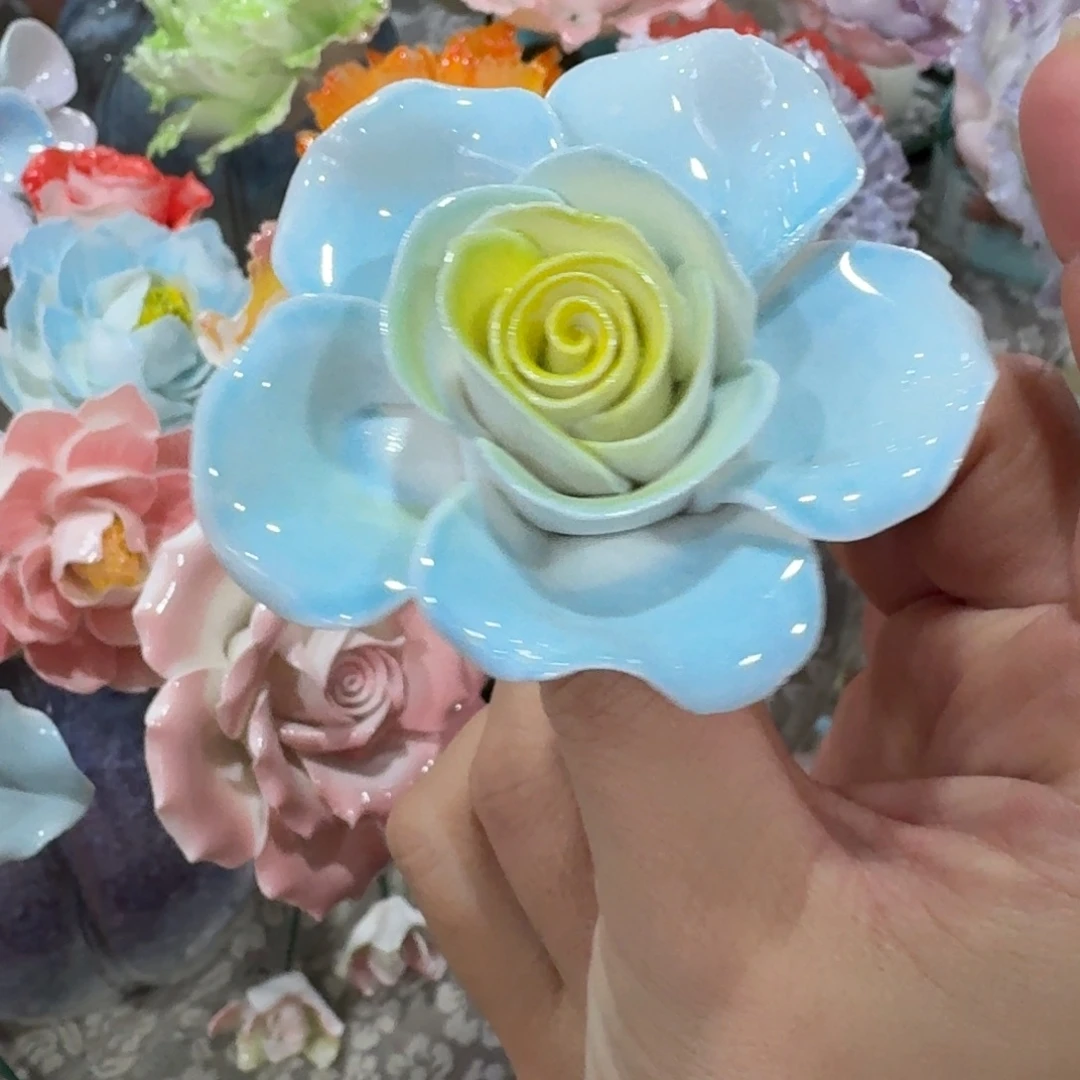 瑕疵2903 陶瓷花拍满20元发货，退款拉黑