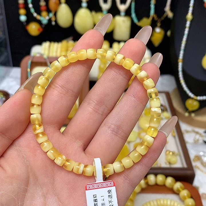 手链蜜蜡未镶嵌蜜蜡手串