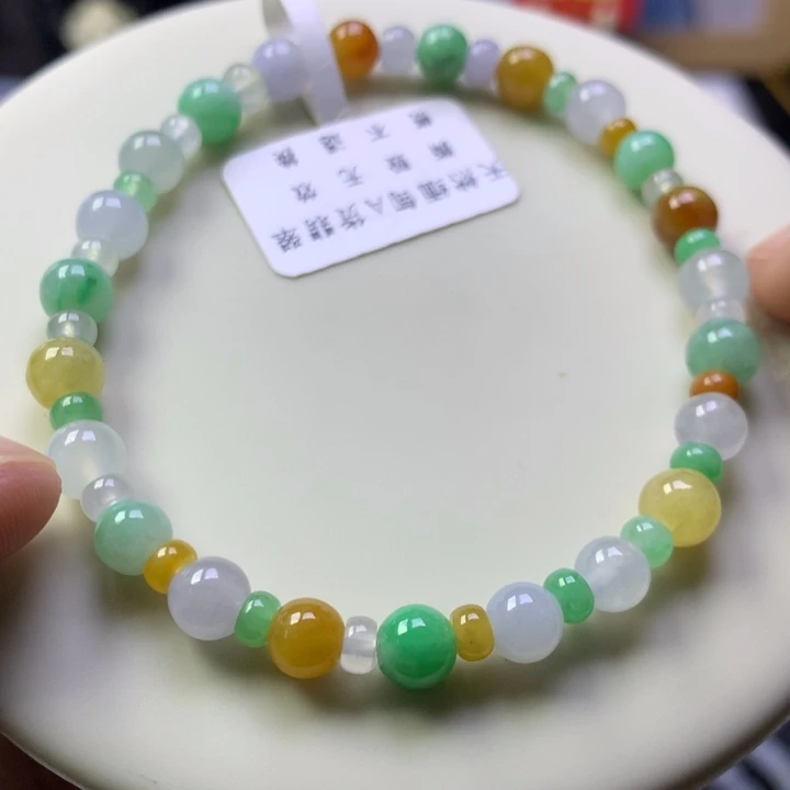 未镶嵌手串翡翠卡6
