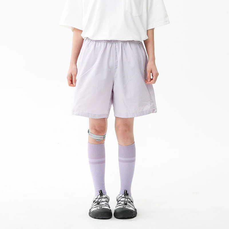 春夏百搭机能薄款轻量化慢跑裤休闲速干工装宽松运动短裤