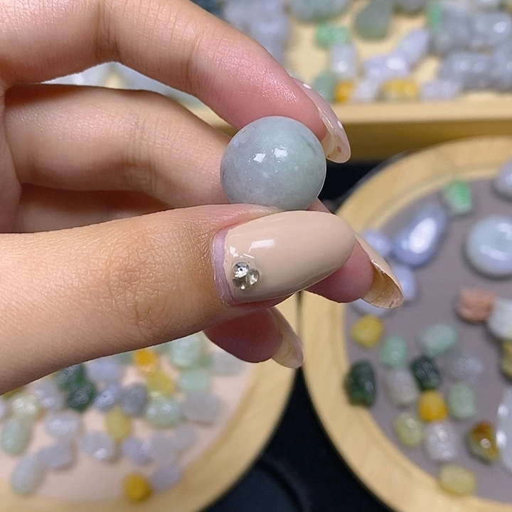 翡翠散珠天然缅甸翡翠