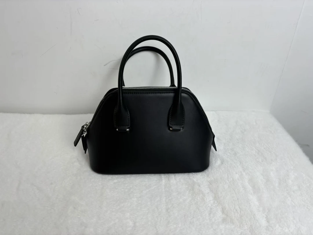 3037黑色新款时尚通勤真皮女包