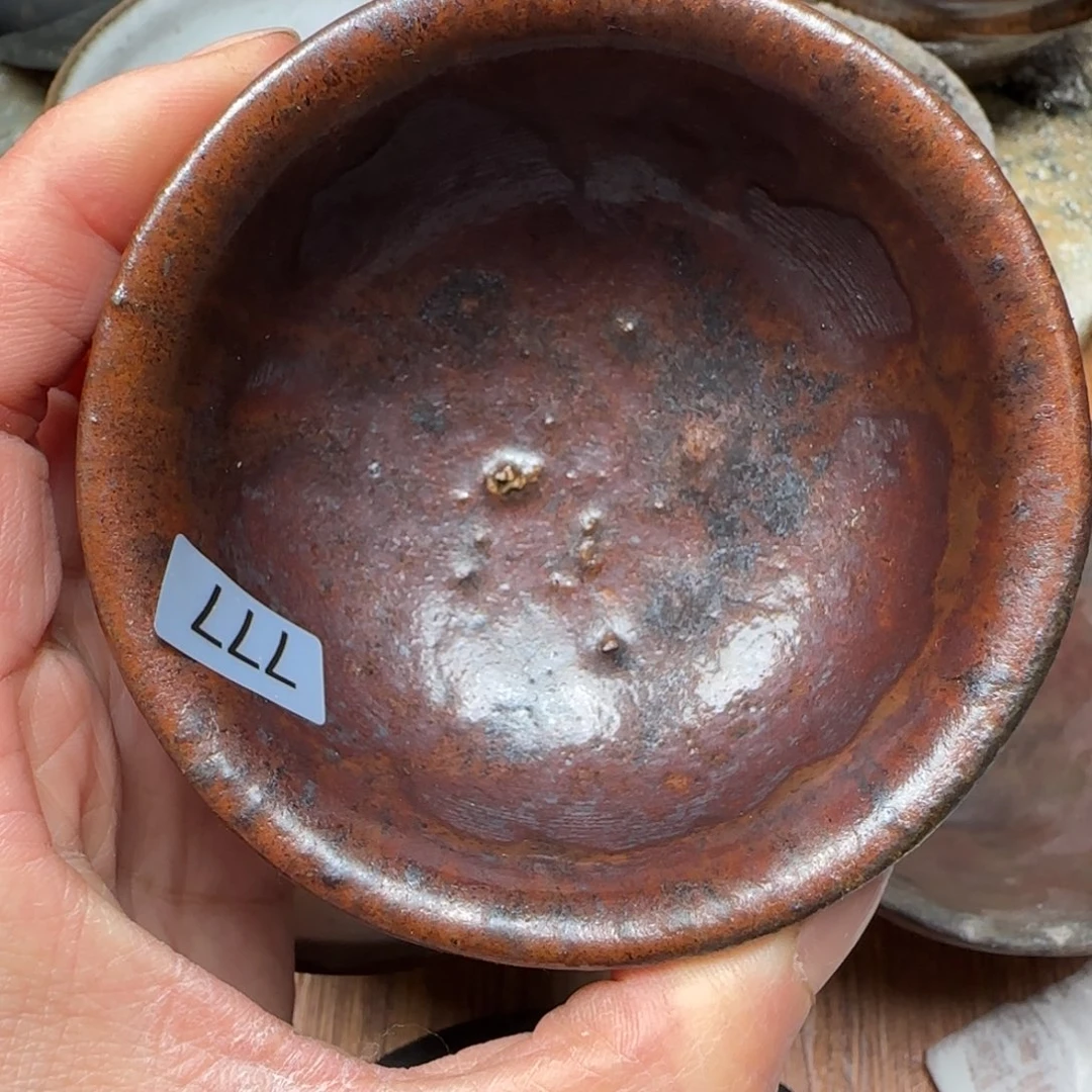 柴烧建盏茶盏茶杯