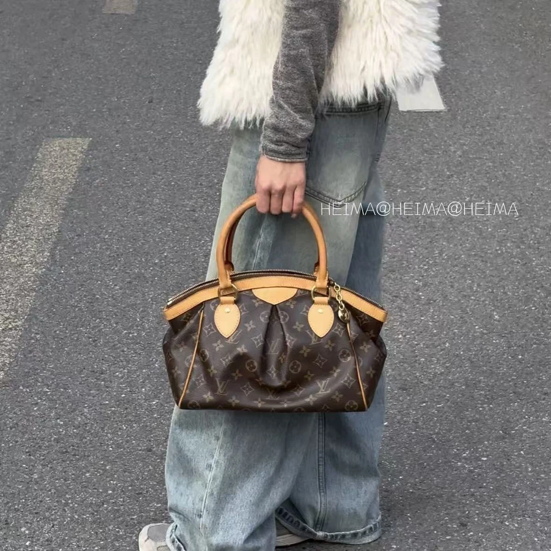 95新 LouisVuitton/路易威登 18316419 饺子包一代小号 29*21