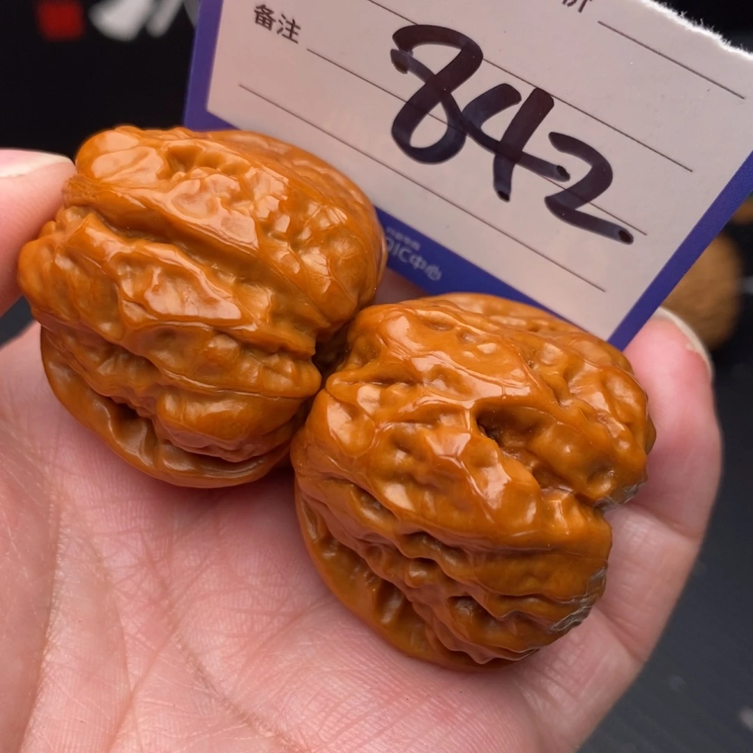 桃核把件蛤蟆37mo