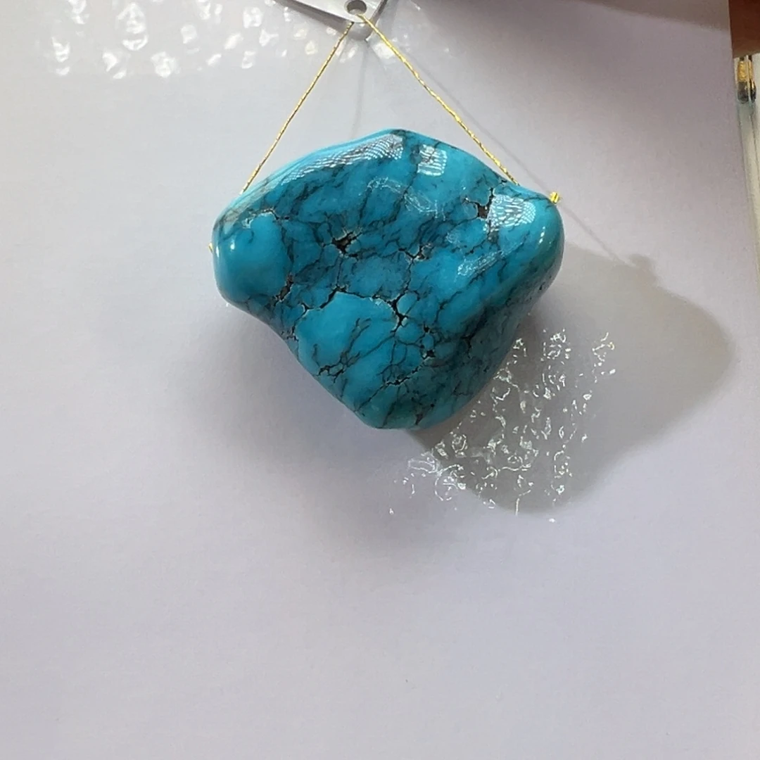 绿松石未镶嵌挂件