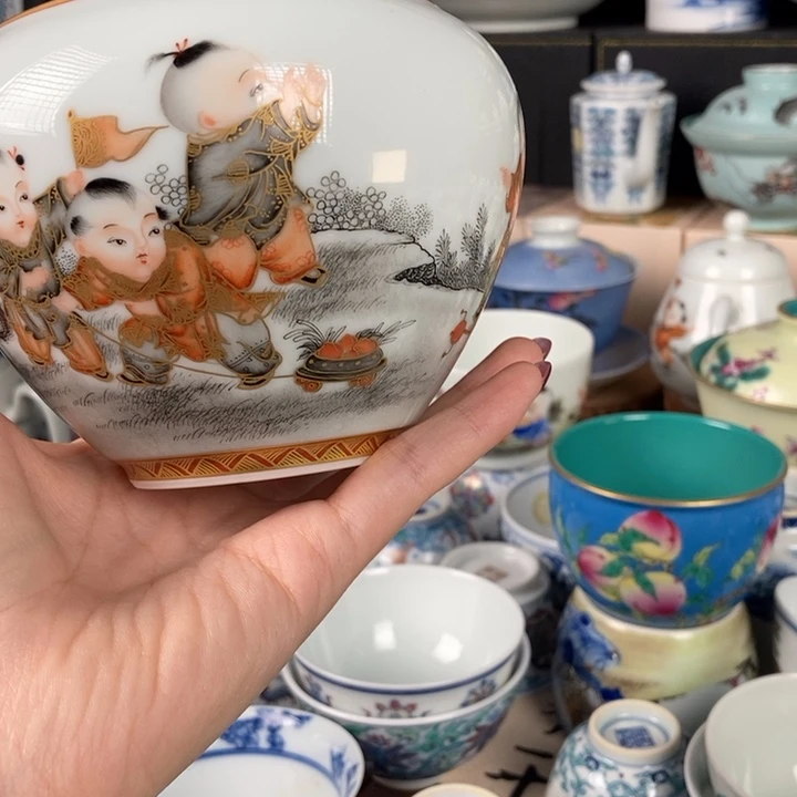 某***杯折葵非器手工手绘