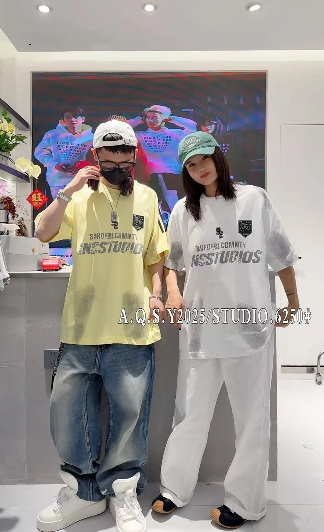 霞姐精选批发男装T恤6250