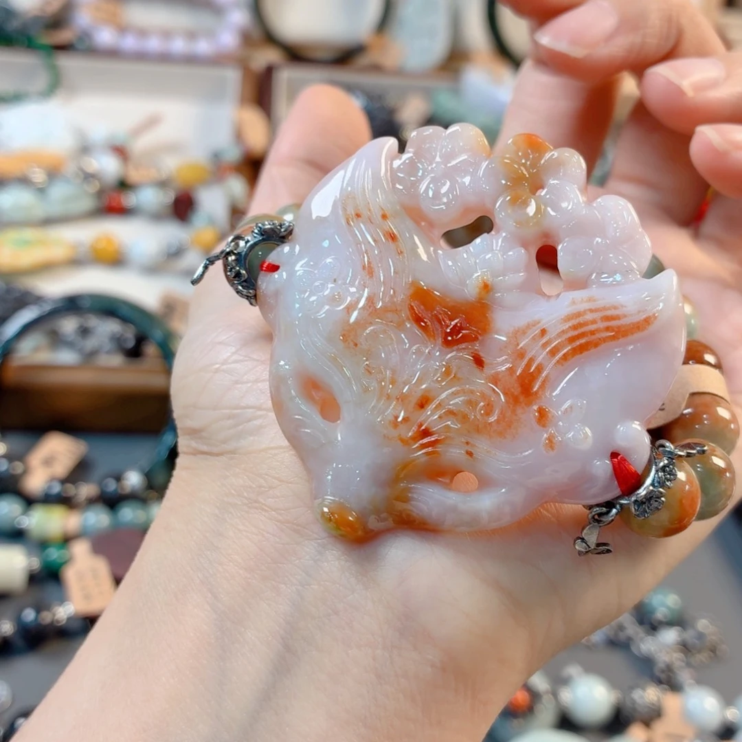 西***西翡翠未镶嵌颈饰手串