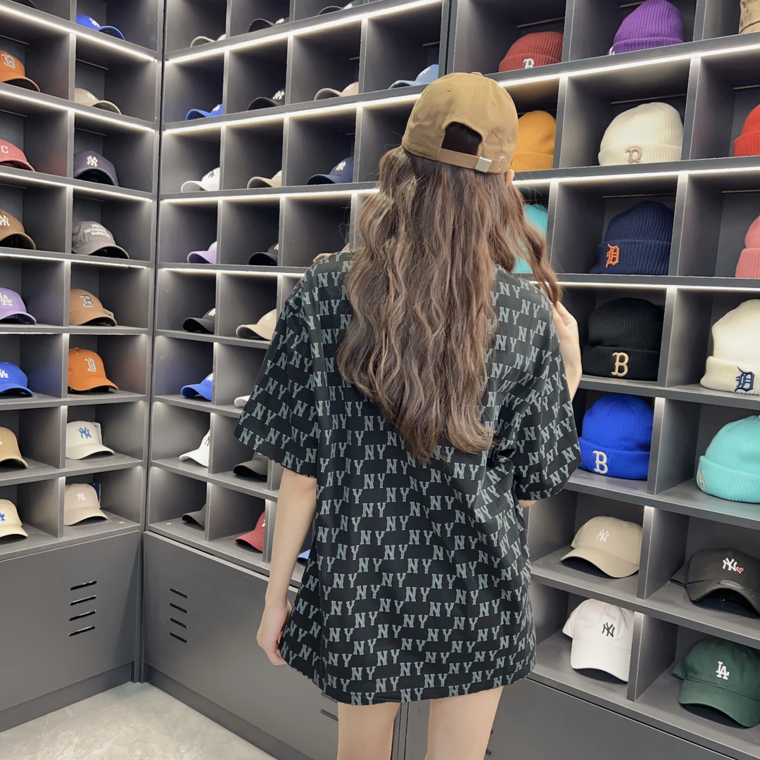 CLNKEL联名款满印花圆领T恤男女同款七QI