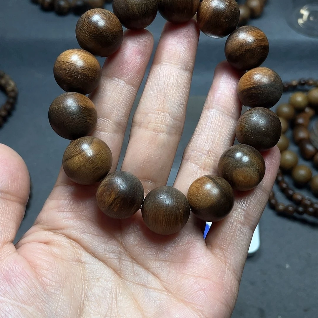 沉香手串辛*富森红土1.6