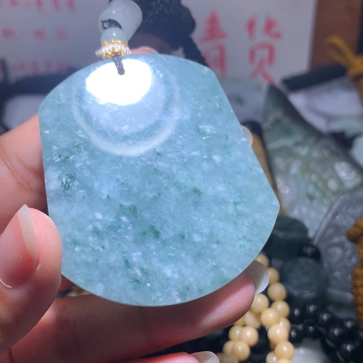 颈饰未镶嵌翡翠保真天然A货翡翠