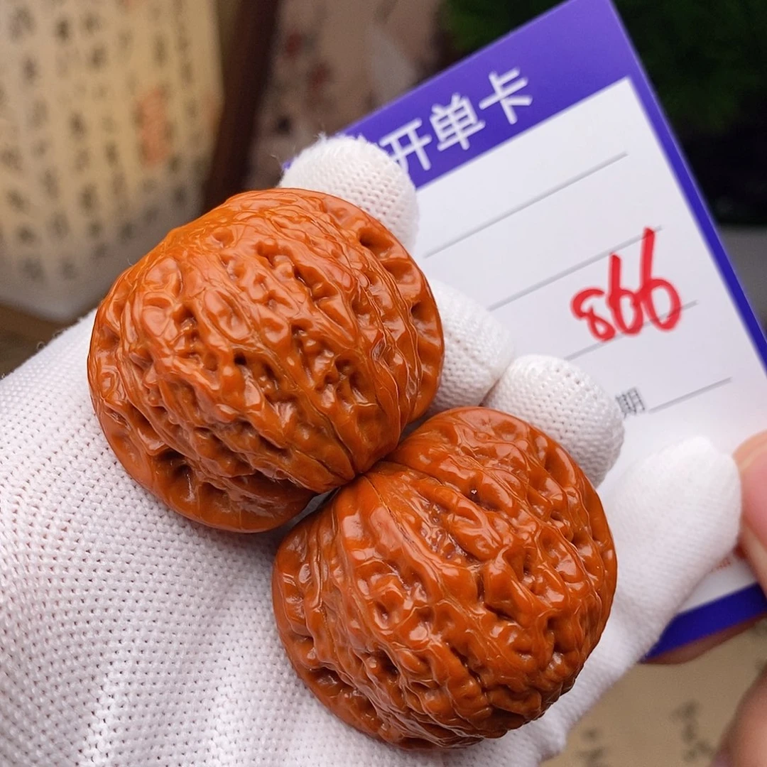 把件文玩核桃40铁锤866