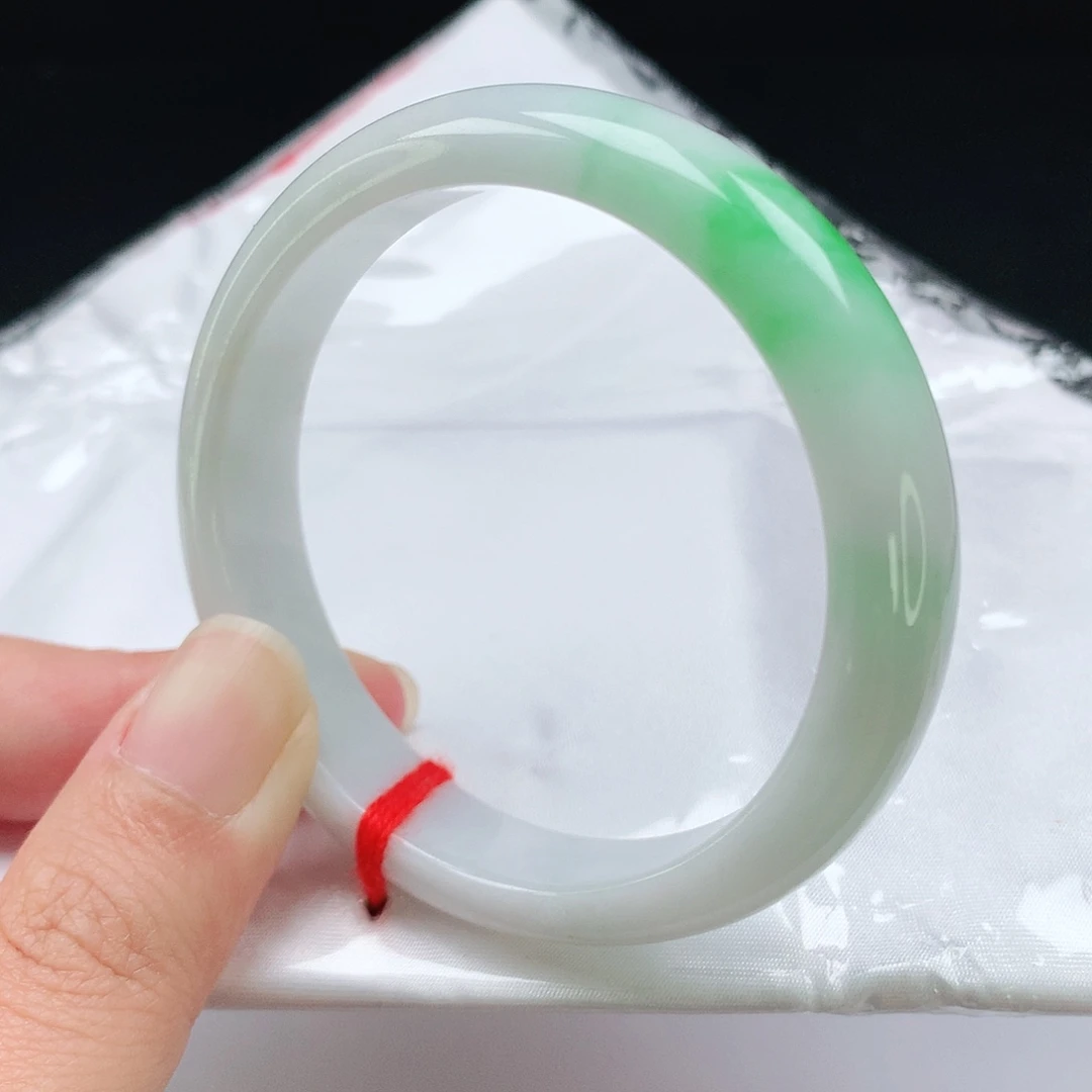 翡翠未镶嵌手镯53+圈