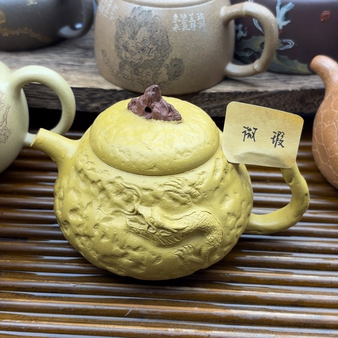 茶壶紫砂黄金段150cv