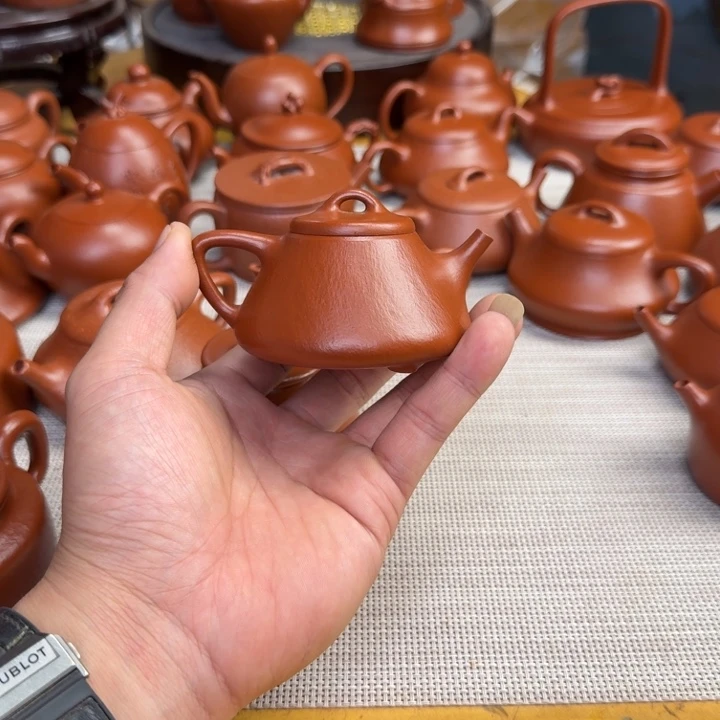 紫砂壶全手工制作子冶石瓢