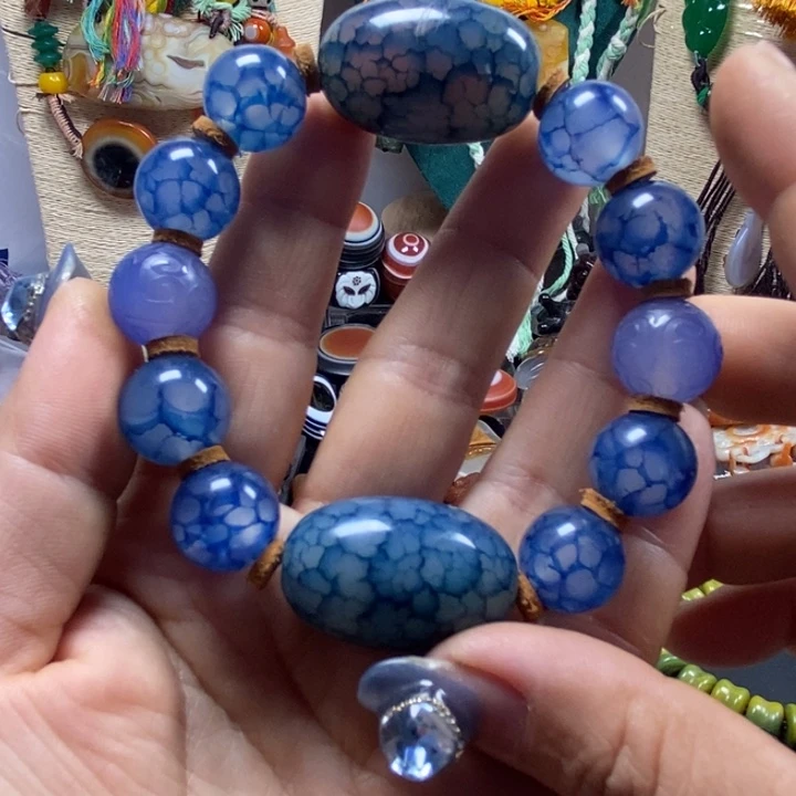 玛瑙/玉髓未镶嵌手链