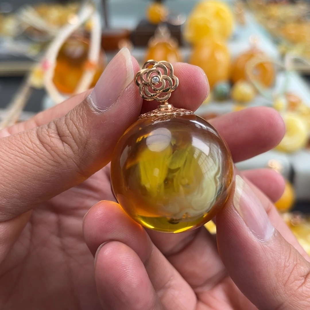 未镶嵌蜜蜡珠宝奇石