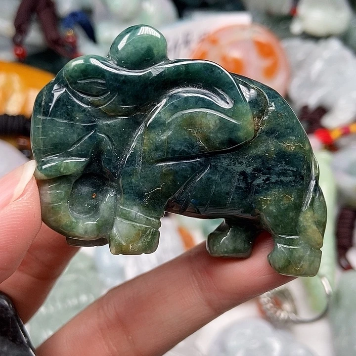未镶嵌挂件翡翠翡翠