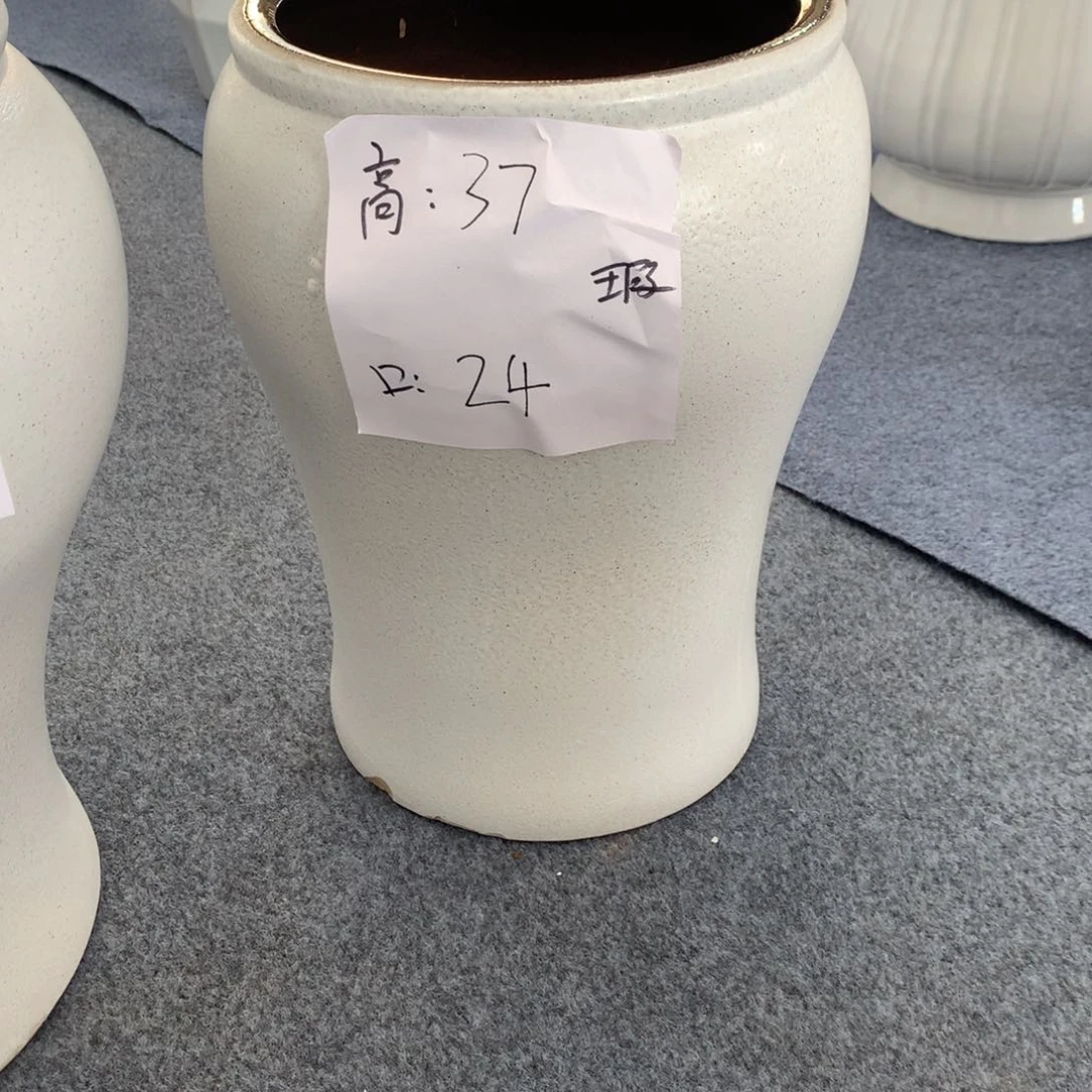 高温陶瓷花盆微瑕