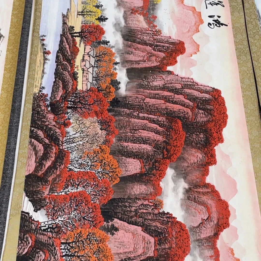 国画老师手笔手绘作品N