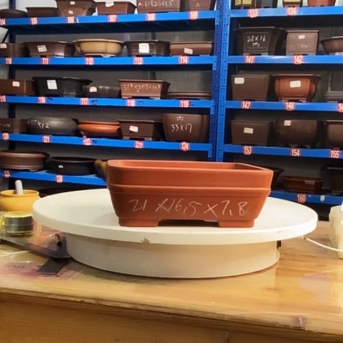 紫砂花盆宜兴紫砂工艺品