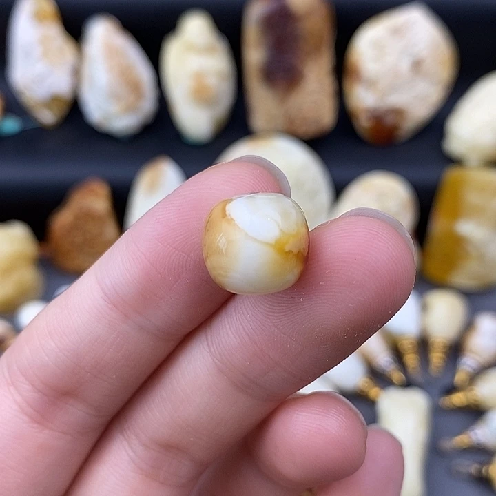 琥珀未镶嵌裸石12老邢b491
