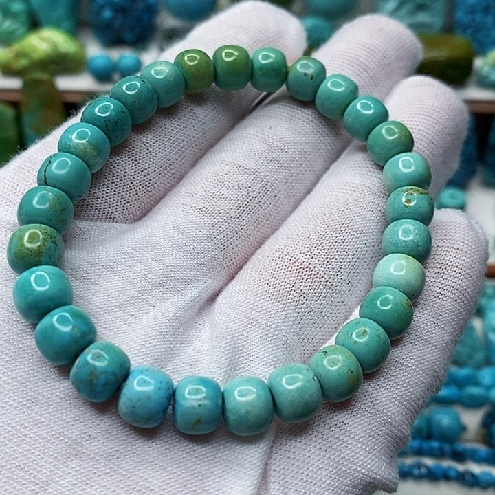 绿松石未镶嵌天然原矿 地大质检