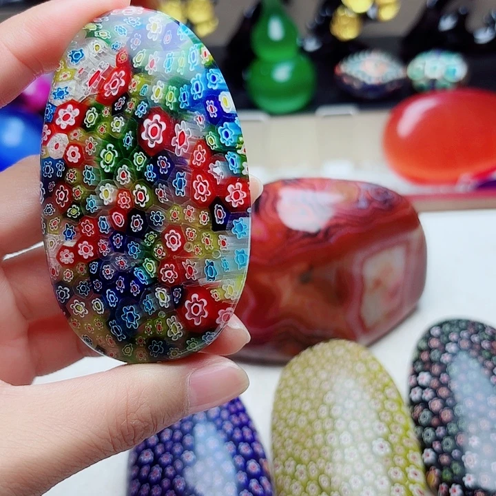 东***红玛瑙/玉髓未镶嵌珠宝半成品