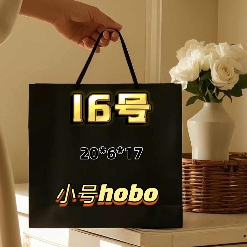16号 (H）小号hobo时尚百搭单肩包6229#
