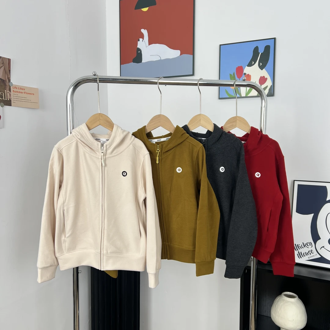 25冬季新款儿童连帽长袖打底衫男女童卫衣25158《YY发热连帽打底》