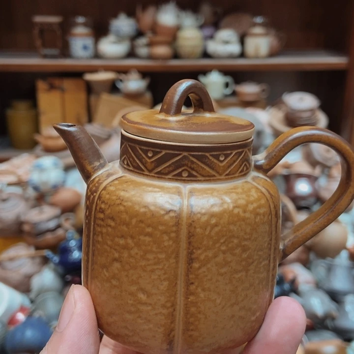 柴烧老岩泥高端茶器
