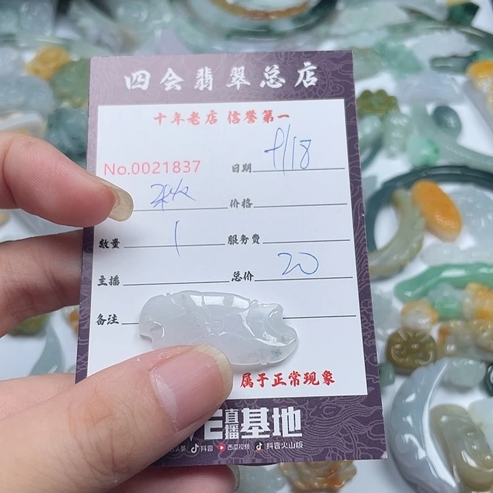 a***水颈饰未镶嵌翡翠翡翠
