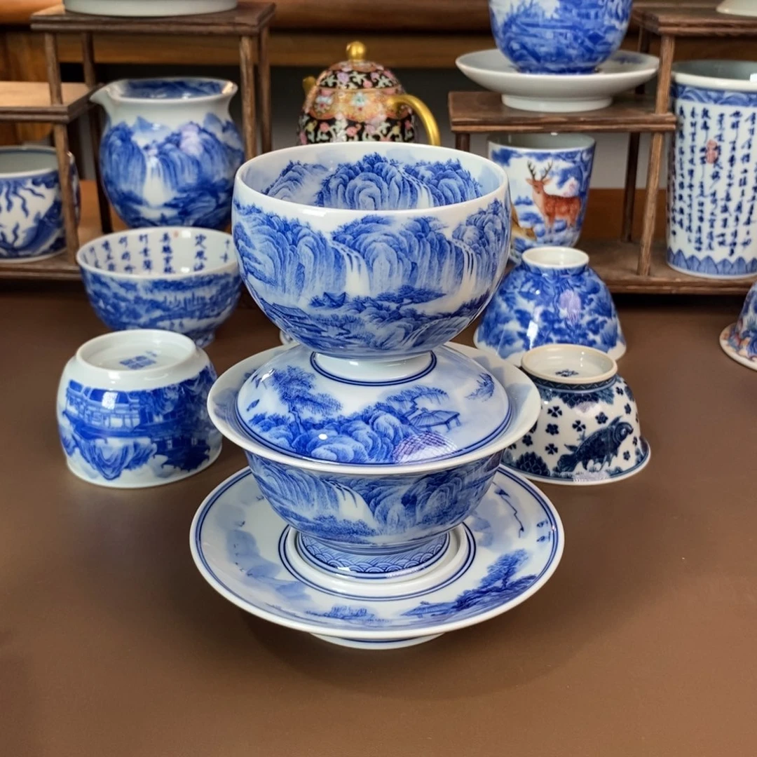 景德镇陶瓷手工手绘