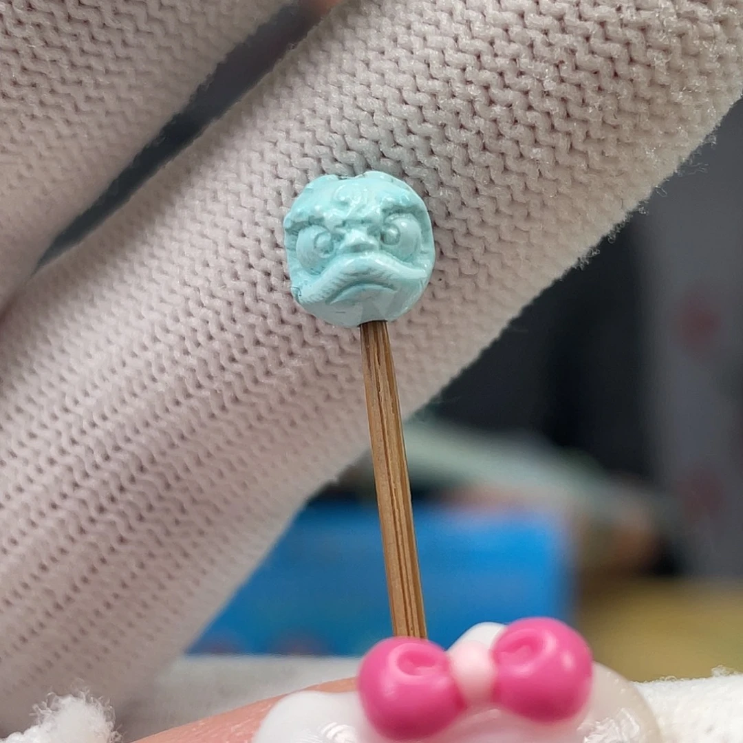 绿松石未镶嵌挂件