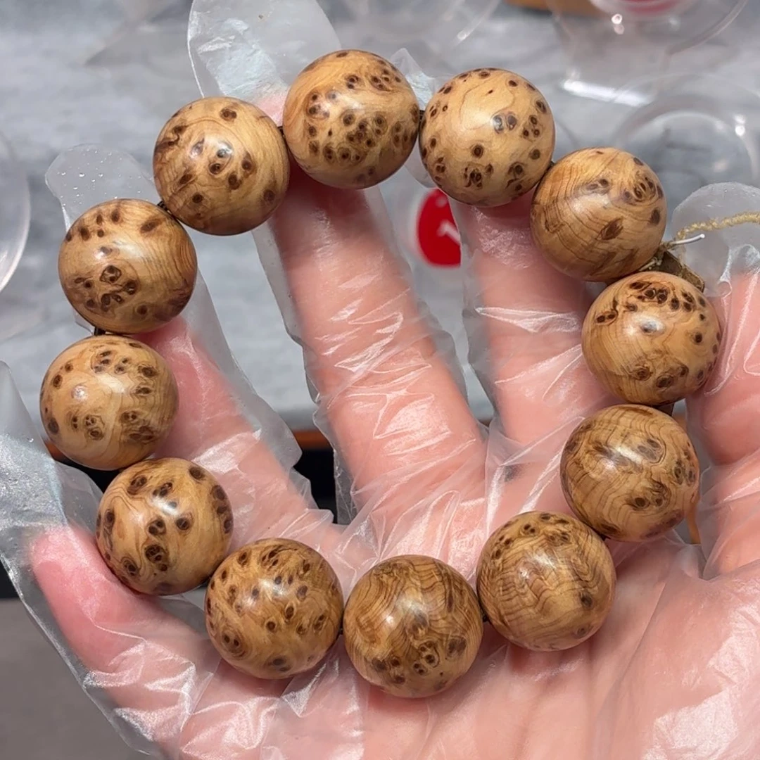 x***f柏木（崖柏）手串/手链太行崖柏陈华溜53.3g2.0药香