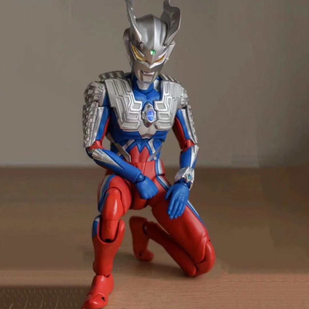 SHF奥特曼基础形态赛罗普通形态ZERO可动人偶手办模式赛罗品质