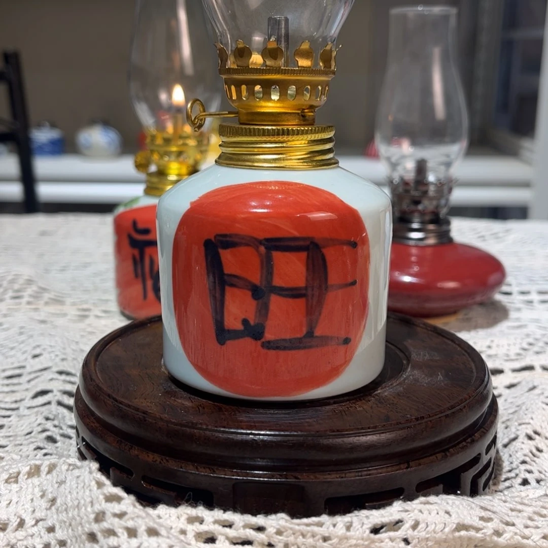 摆件景德镇陶瓷香薰灯