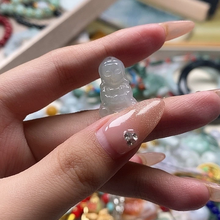 翡翠散珠天然缅甸翡翠