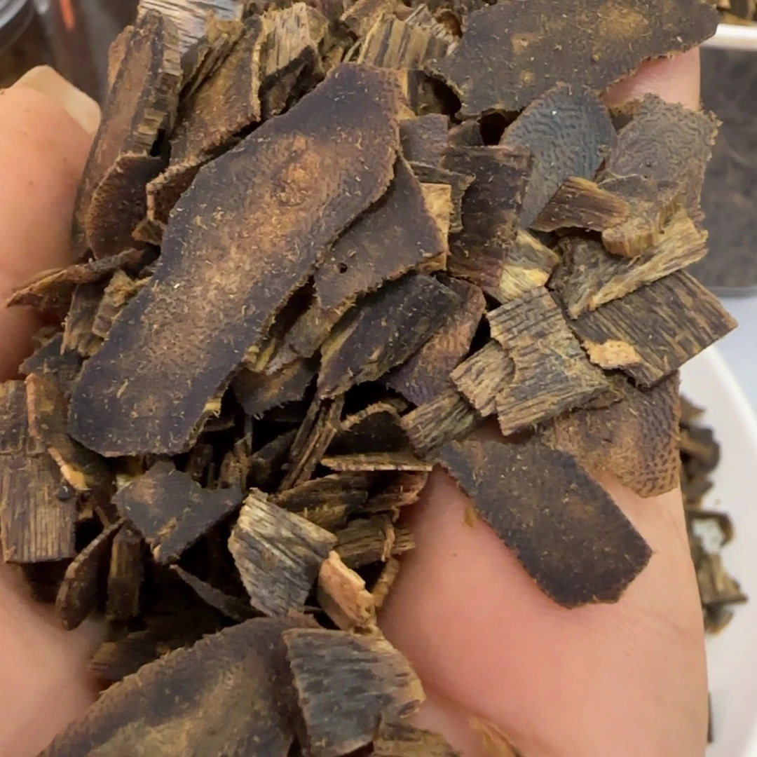 摆件沉香木宗**材奇楠沉香高油张勺子切片100