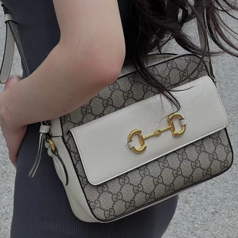 99新 GUCCI/古驰 可乐/古驰1955白相机/99新