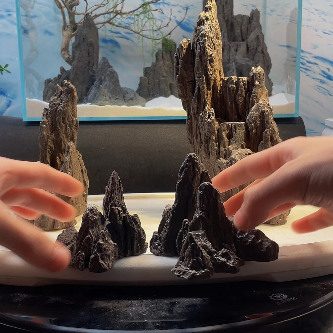 盆景鱼缸造景造景